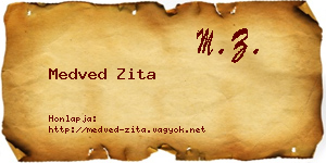Medved Zita névjegykártya